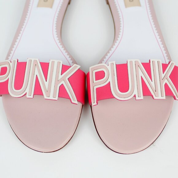 NEW VALENTINO GARAVANI Pink Leather Sandals - Chic Style From Office to Weekend - Picture 11 of 15